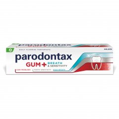 Kraujuojančioms dantenoms PARODONTAX GUM, SENSITIVITY AND BREATH, 75 ml