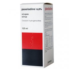 Paxeladine sirupas, 125 ml