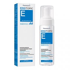 PHARMACERIS E EMOTOPIC, šampūnas/putos, 200ml