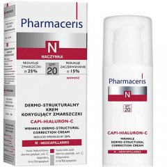 PHARMACERIS N CAPI HIALURON C nuo raukšlių,SPF20, 50ml