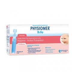 PHYSIOMER Baby izotoninis tirpalas, vienkartinės dozės 5ml, 30 vnt.