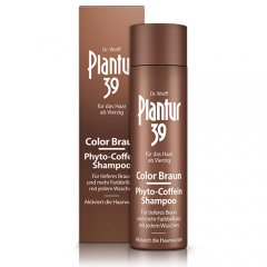 PLANTUR 39 plaukų šampūnas Color broun , 250ml