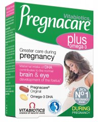 Maisto papildas nėščiosioms PREGNACARE PLUS, 56 tab./kap.