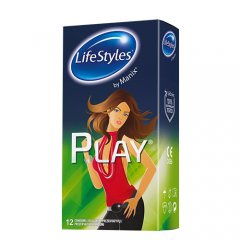 Prezervatyvai LIFESTYLES PLAY N12