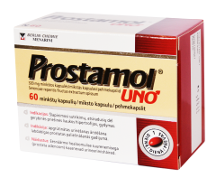 Prostamol uno kapsulės N60