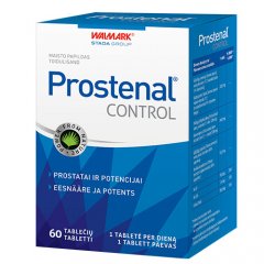 Prostatos funkcijai PROSTENAL CONTROL, 60 tab.