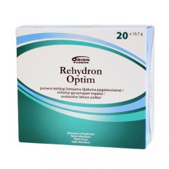 Rehydron Optim 10.7 g milteliai geriamajam tirpalui, N20