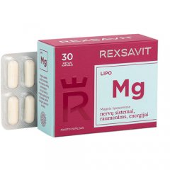 Liposominis magnis REXSAVIT LIPO, 30 kaps.