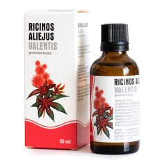 Ricinos aliejus BP, geriamasis tirpalas, 50 ml