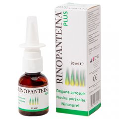 Rinopanteina Plus nosies purškalas 20ml