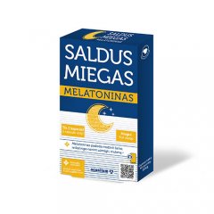 Saldus miegas melatoninas kapsulės N30