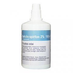 Salicilo 2 % spiritas, 100 ml