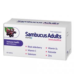 Sambucus Adults Immuno Mix kapsulės N60