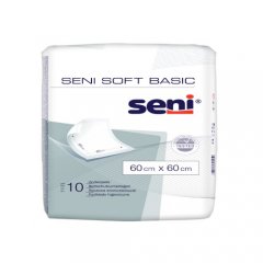 Seni Soft Basic higieniniai paklotai 60 x 60 cm, N10 