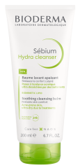 Raminamasis prausiamasis balzamas į spuogus linkusiai odai BIODERMA SEBIUM HYDRA CLEANSER, 200 ml