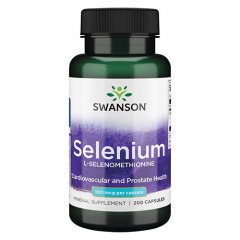 Selenas SWANSON, 100 mcg, 200 mg