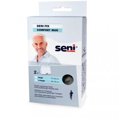 Seni Fix Comfort Man Black Large elastinės kelnaitės 2 vnt.