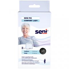 Seni Fix Comfort Man Black X-Large elastinės kelnaitės 2 vnt.