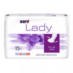 Įklotai SENI LADY PLUS, 15 vnt.