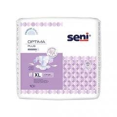 Seni Optima Plus XL juostinės sauskelnės N10