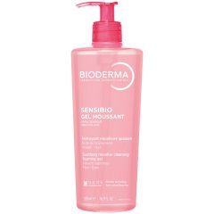 Švelnus prausiklis jautriai veido odai BIODERMA SENSIBIO GEL MOUSSANT, 500ml
