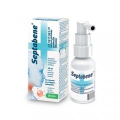 Septabene 1.5 mg + 5 mg/ml burnos gleivinės purškalas, 30 ml