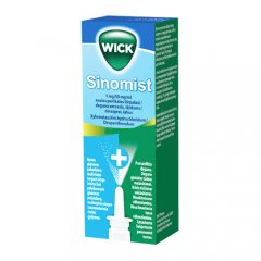 Sinomist 1mg/50mg/ml nosies purškalas, 10 ml, N1