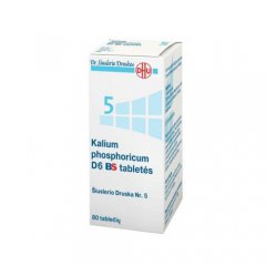 Šiuslerio Druska Nr.5, Kalium phosphoricum D6 BS 250mg tabletės N80