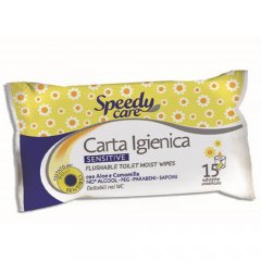 Speedy Care drėgnos tualetinės servetėlės N15