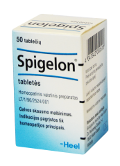 Spigelon tabletės, N50