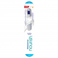 Dantų šepetėlis SENSODYNE NOURISH TB HEALTHY WHITE, 1 vnt.