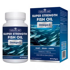 Super Strength Fish Oil kapsulės N60