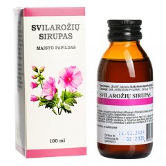 Svilarožių sirupas, 100ml