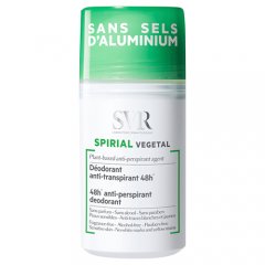 Augalinio pagrindo rutulinis antiperspirantas SVR SPIRIAL VEGETAL, 50 ml