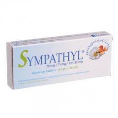 Sympathyl 20mg/75mg/75mg plėvele dengtos tabletės N40 LI