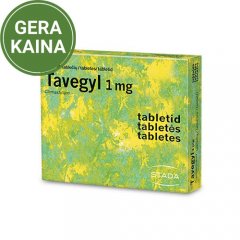 Tavegyl 1mg tabletės N20