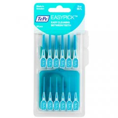 Tepe dantų krapštukai EasyPick M/L mėlyni N36 
