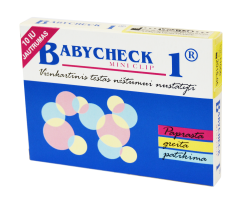 Nėštumo testas BABY CHECK-1, kasetė, N1