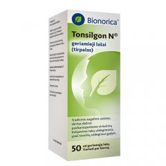 Tonsilgon N geriamieji lašai, tirpalas, 50 ml
