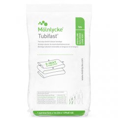 Tubifast 2 way strech tubuliarinis tvarstis 5cmx1m, žalias N1