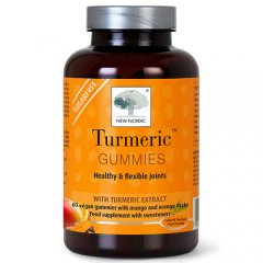 Sąnariams NEW NORDIC TURMERIC GUMMIES, 60 vnt.