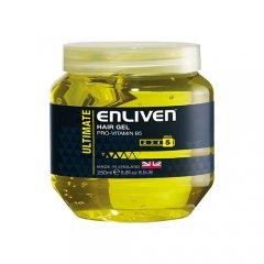 Enliven Hair plaukų želė (yellow) ypač stiprios fiksacijos 250ml