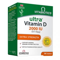 ULTRA Vitamin D, 96 tabletės