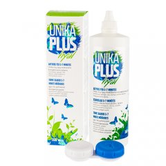Unika Plus Hyal kontaktinių lęšių tirpalas 360 ml N1