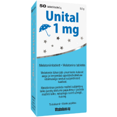 Unital 1 mg tabletės, N50