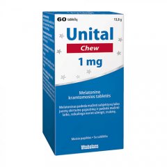 Unital Chew 1 mg tabletės N60