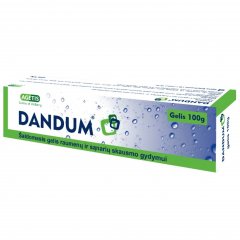 Dandum gelis 5 %/1 %, 100 g