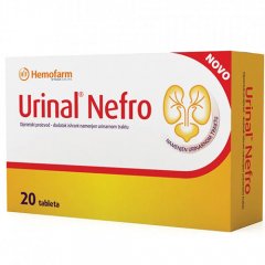 Šlapimo sistemai URINAL NEFRO, 20 tablečių