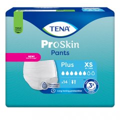 Sauskelnės-kelnaitės TENA PANTS PLUS, XS, 14 vnt.