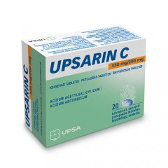 Upsarin C šnypščiosios tabletės, N20